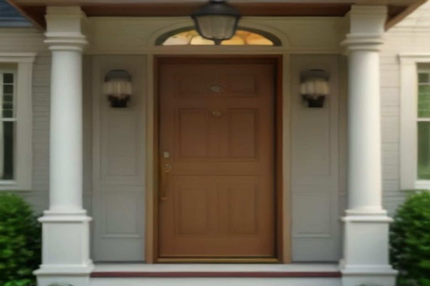 Front door replacement Long Island NY — steel, fiberglass, and wood entry doors — Just Enterprise One Corp.