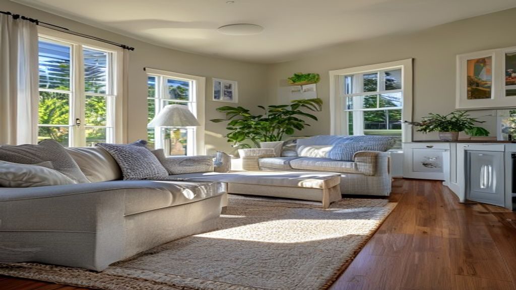 Window replacement installation on a Long Island home — energy efficient double-pane windows, Suffolk County