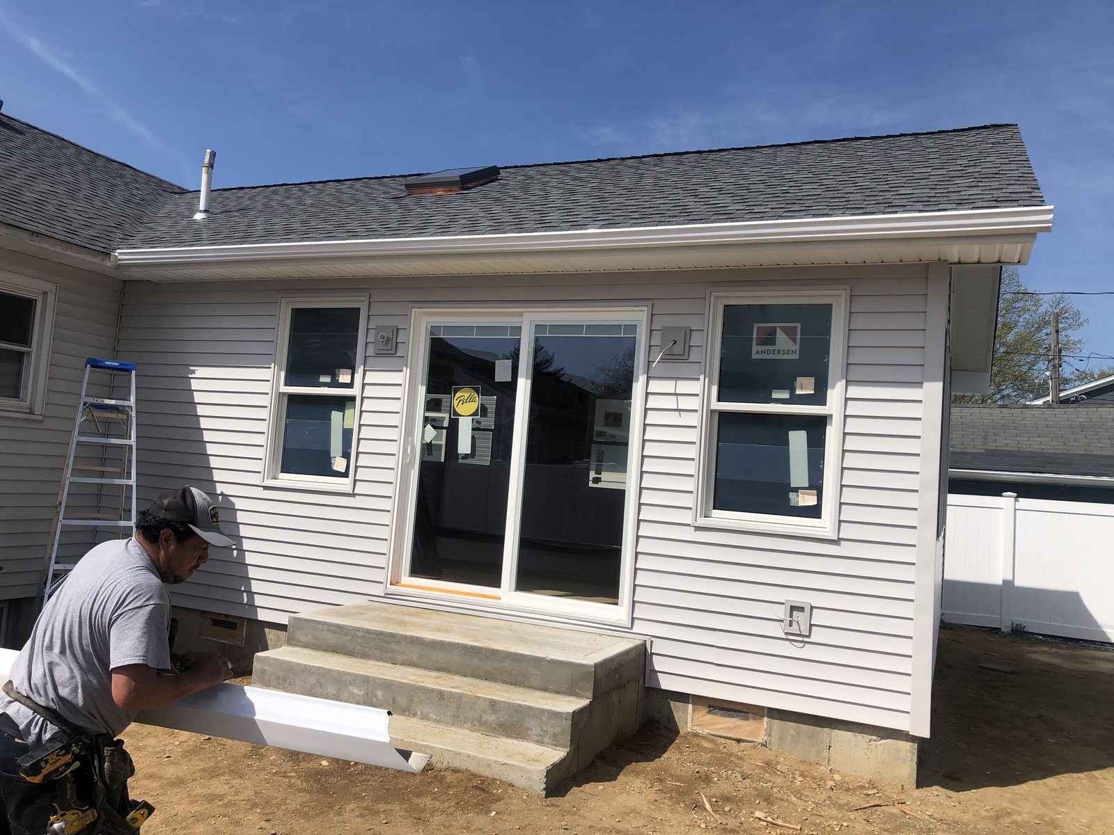 Sliding glass door installation — Levittown, NY